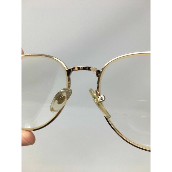 Geoffrey Beene Eyeglasses GB1031 52 [] 17 135 Gold And Tortoise Flex Hinge - Picture 7 of 10